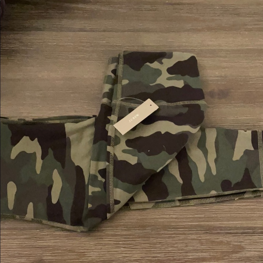 J Crew Camo leggings NWT